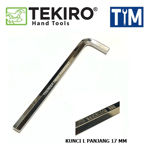 TEKIRO Kunci L Panjang 17 MM