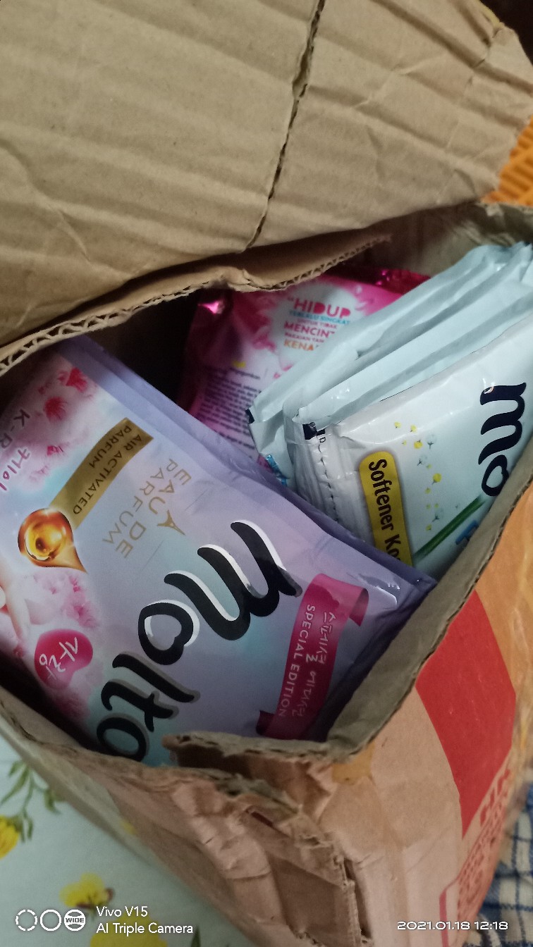 Minim 6 Molto Sachet 20ml Aneka Varian