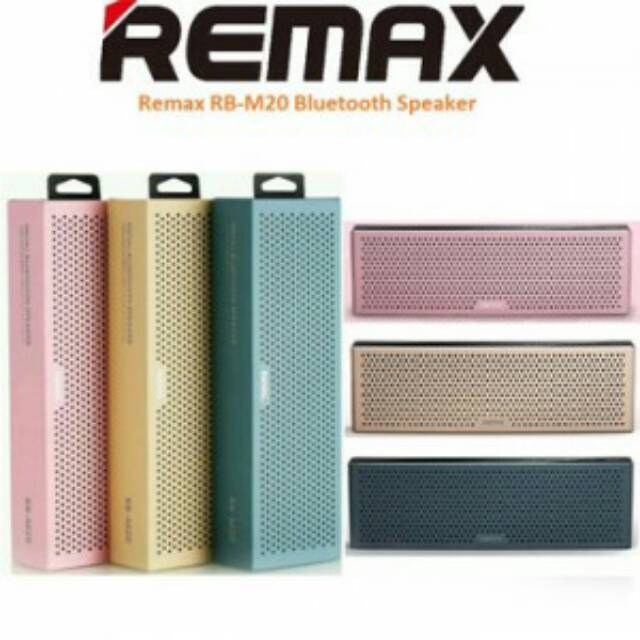 Remax Metal Bluetooth Portable Speaker RB-M20