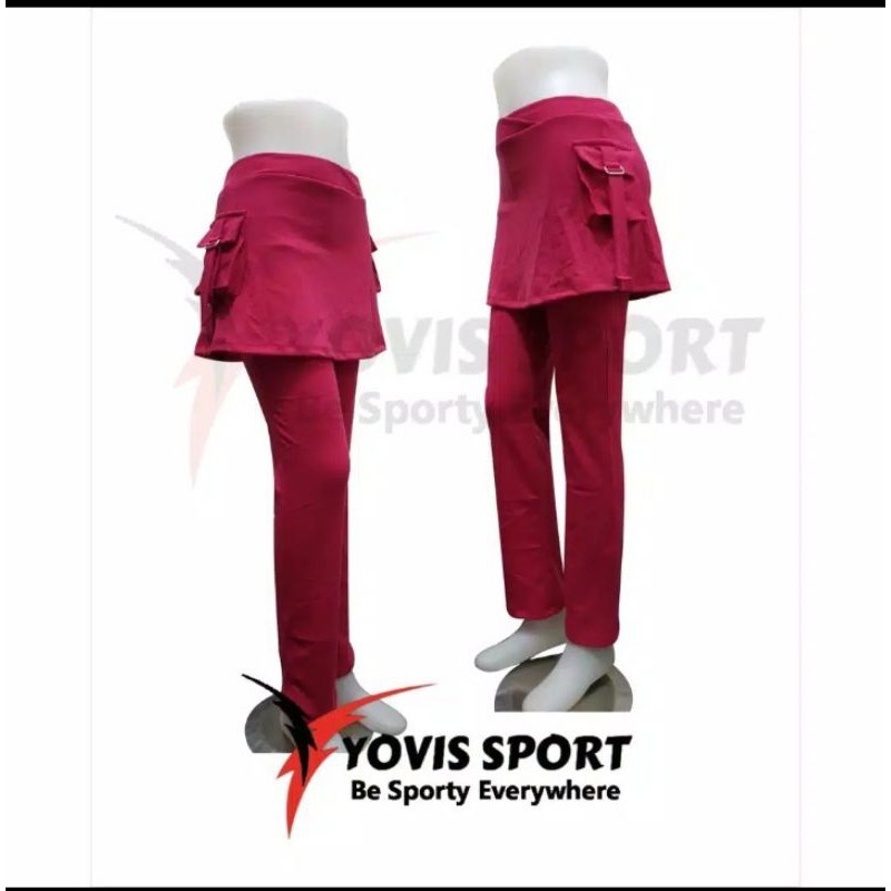 CELANA SENAM ROK KANTONG YOVIS SPORT
