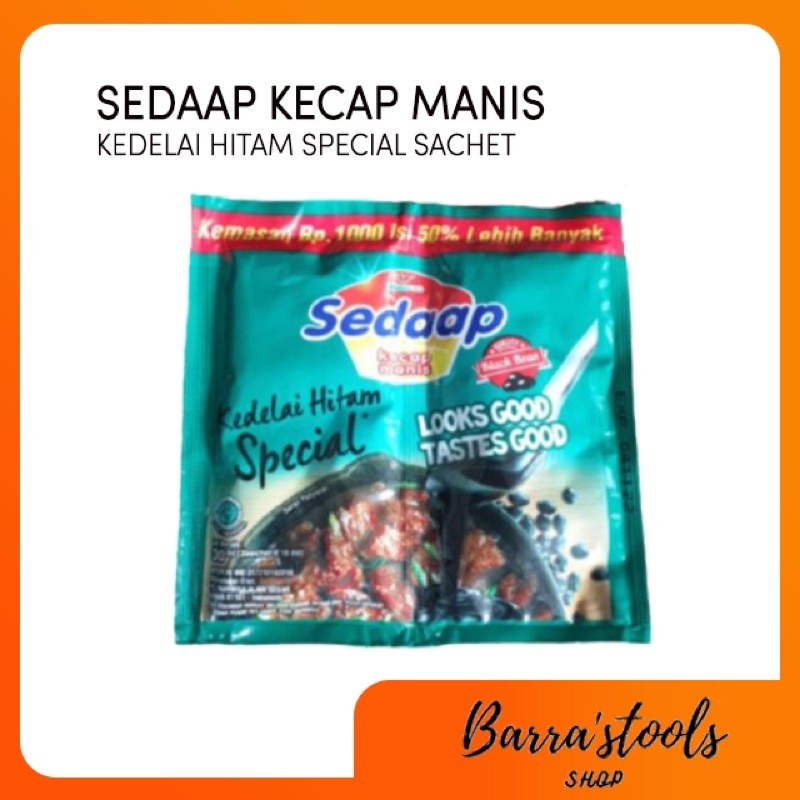 

(TERMURAH ISI 12) KECAP SEDAP KEMASAN RENCENG ISI 24 SACHET