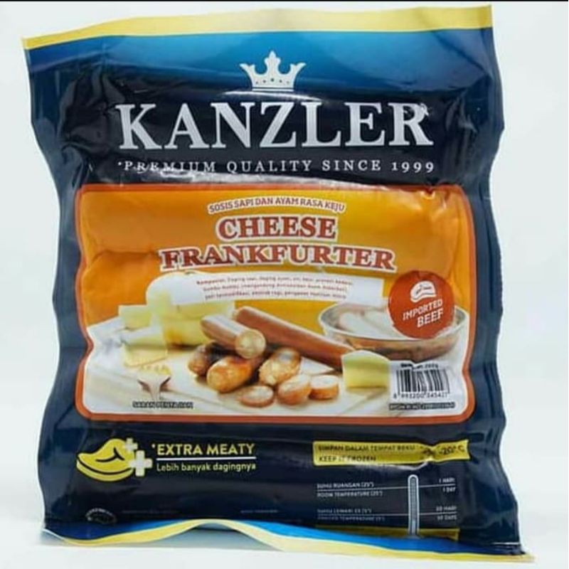 

kanzler cheese frankfuter 360gram
