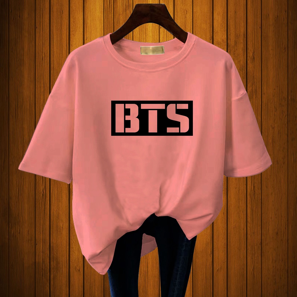 CALVIERO SHOP - BAJU KAOS ATASAN WANITA PRINT LOGO POLYBTS