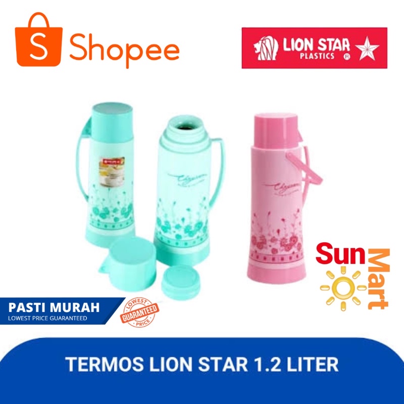 Termos LionStar BT30H 1.2L Thermos Plastik Lion star