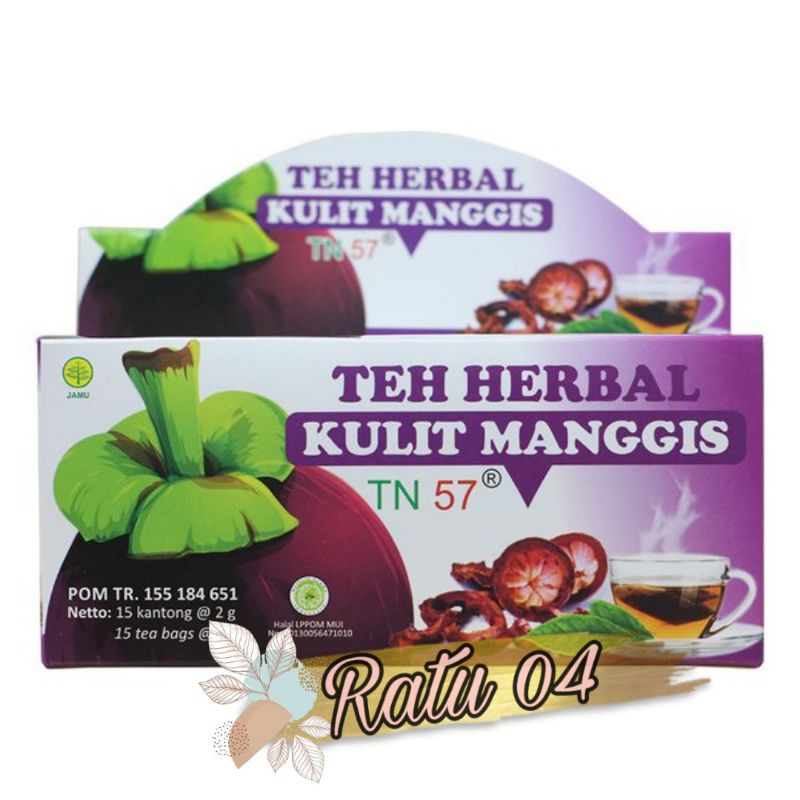 

Teh Herbal Kulit Manggis TN57 - Teh celup Kulit Manggis