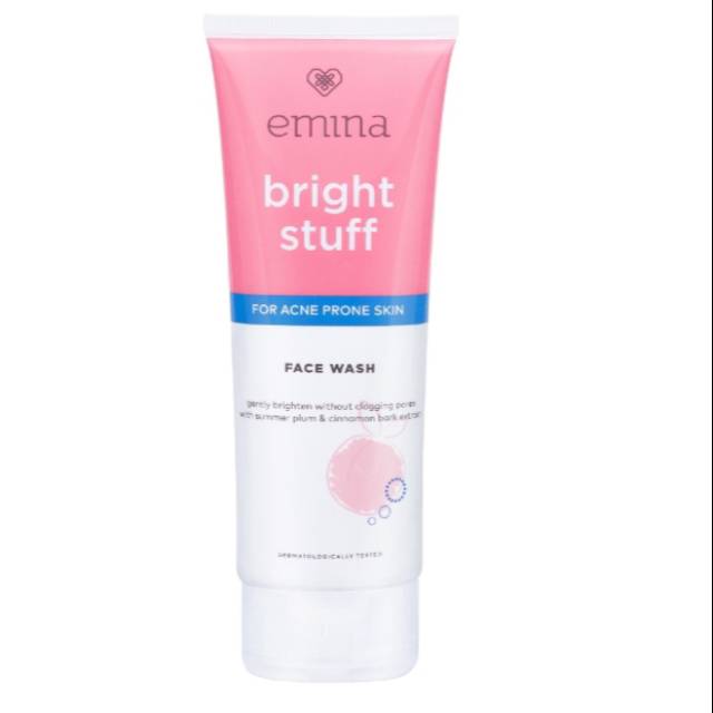 EMINA BRIGHT STUFF FOR ACNE PRONE SKIN FACE WASH