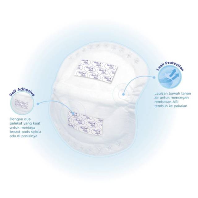 Baby safe breast pad box - penyerap asi supaya tidak rembes