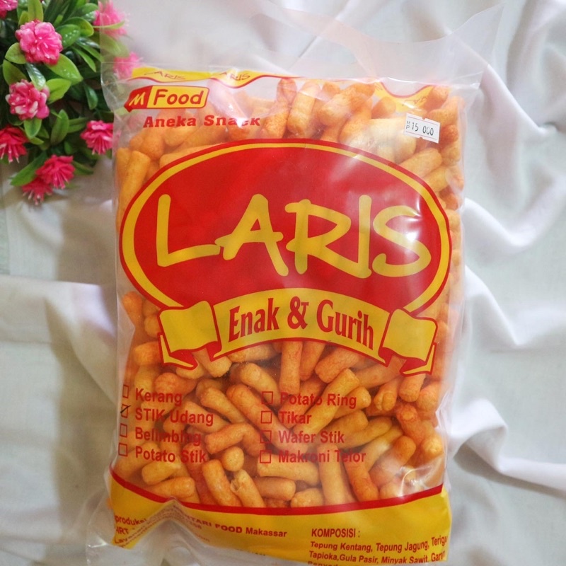 

Laris Udang ENAK & GURIH ISI BANYAK 225gr