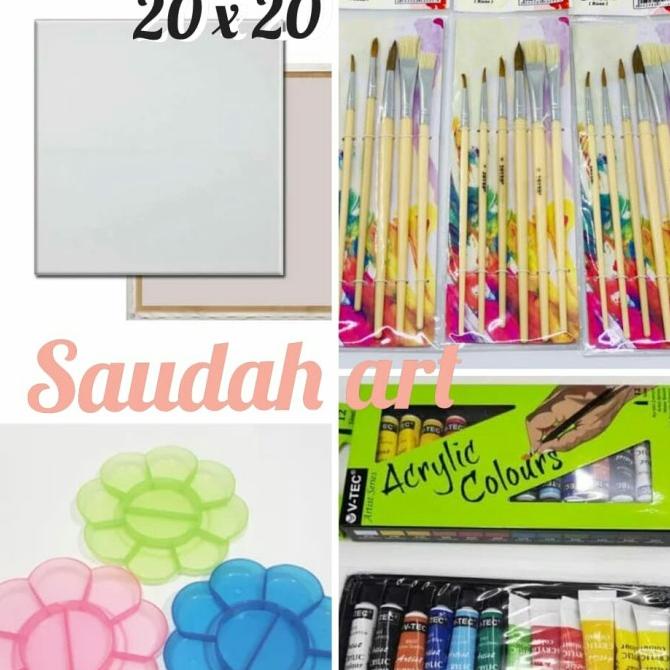 

TERBARU Paket Kanvas Lukis (kanvas 20x20,kuas,palet,cat akrilik)/CAT AKRILIK SET/CAT AKRILIK SET 24 WARNA/CAT AKRILIK PASTEL/CAT AIR/CAT AIR LUKIS SET/CAT AIR GIOTTO/KUAS LUKIS 1 SET/KUAS LUKIS KECIL/KUAS LUKIS LENGKAP/KANVAS LUKIS/KANVAS LUKIS