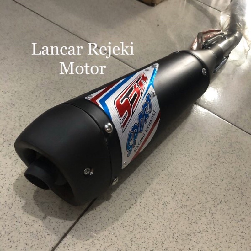 Variasi Knalpot Racing Dua Suara Honda Beat Vario Old - SBR