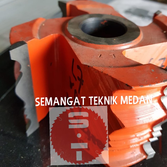 MATA PISAU PROFIL ROUTER DUDUK LIS L7 PLAFON 7cm SPINDLE KAYU 30mm