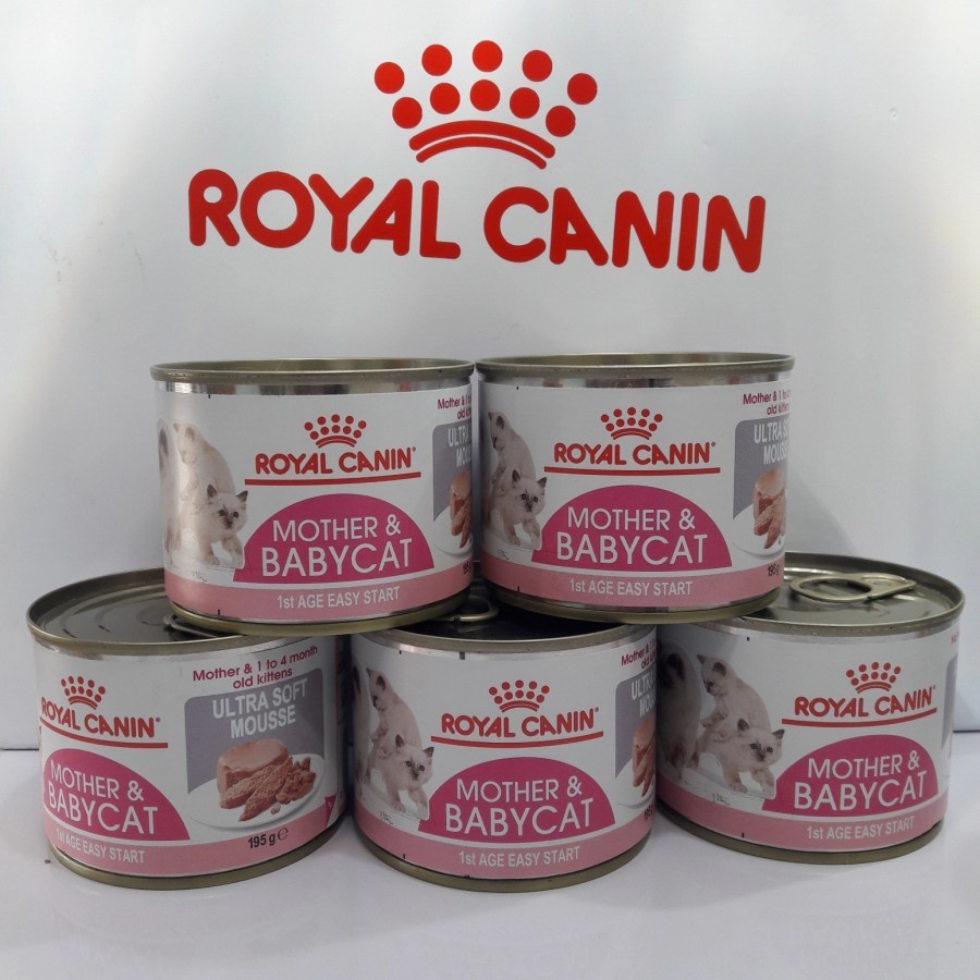 Royal Canin Mother&amp;Baby Cat Kaleng 195gr - 1 Tray (12 Pcs)