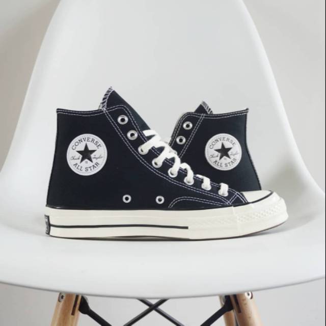 Converse chuck 70 hi black egret
