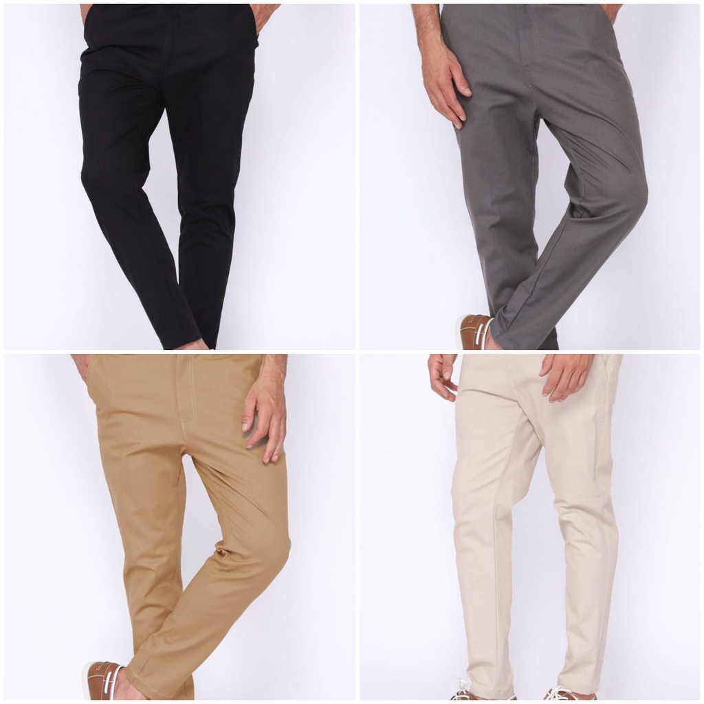 Celana Chino Panjang/Celana Chinos Pria Dewasa / Celana Cino Panjang / Celana Chinos Panjang Ukuran 27-33