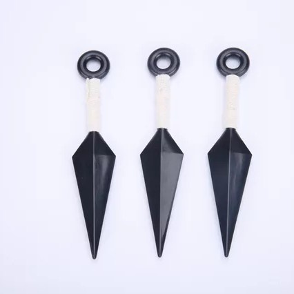 MOMBABY1Tambahan Mainan Kunai Naruto 1 set isi 3 kunai / mainan cosplay naruto