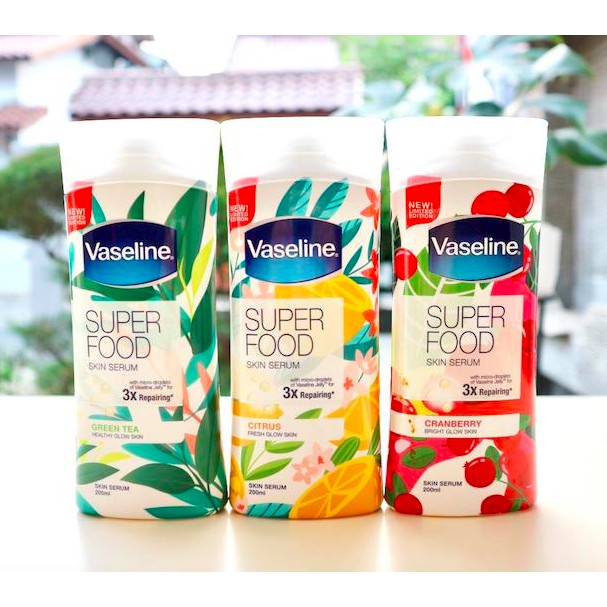 Vaseline Super Food 200ml / Skin Serum Vaseline ORIGINAL 100%