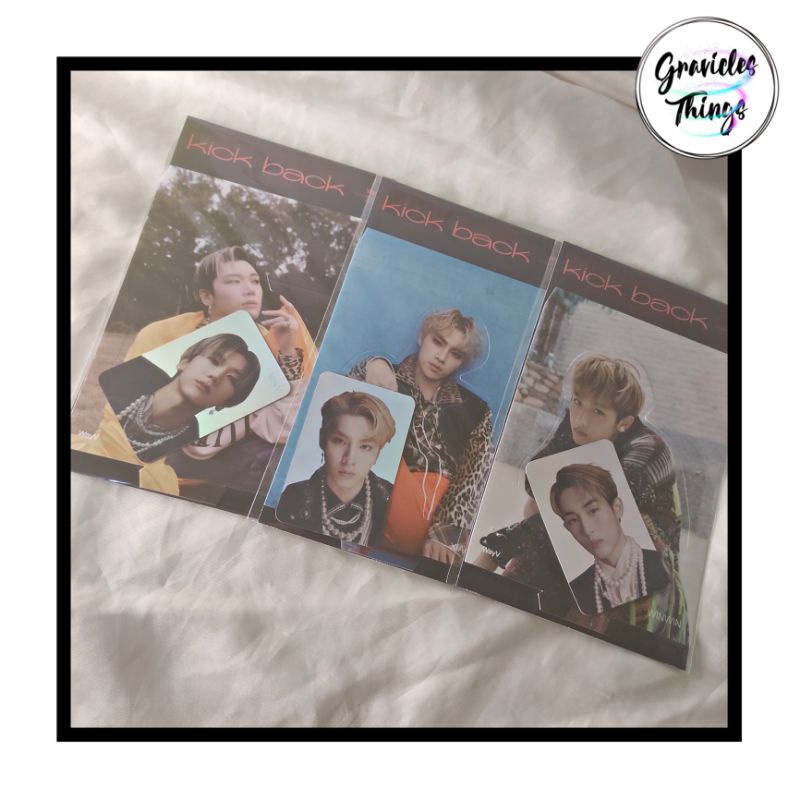 WAYV KICK BACK MD HOLO STANDEE SET HOLOGRAM PHOTOCARD PC TEN XIAOJUN WINWIN SEALED KICKBACK PHOTO CA
