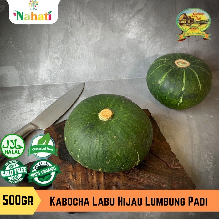 Jual Kabocha Labu Hijau Besar Fresh Lokal Premium Shopee Indonesia