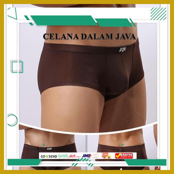 BOXER PRIA  / BOXER PRIA SEXY / BOXER PRIA TERBAIK / CNCD JQK310 JQK  MEN SEXY MESH TRANSPARENT MINI