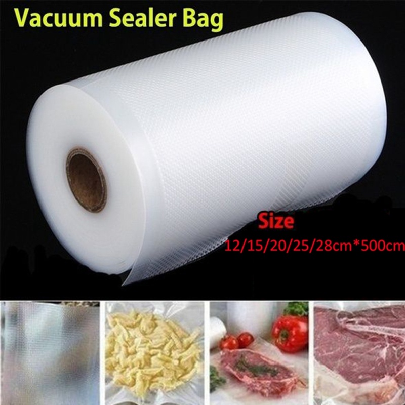 Mi.more Plastik Vacuum Sealer Packing Roll Embos 5 Meter  / Embossed Food Grade Vacum Sealer