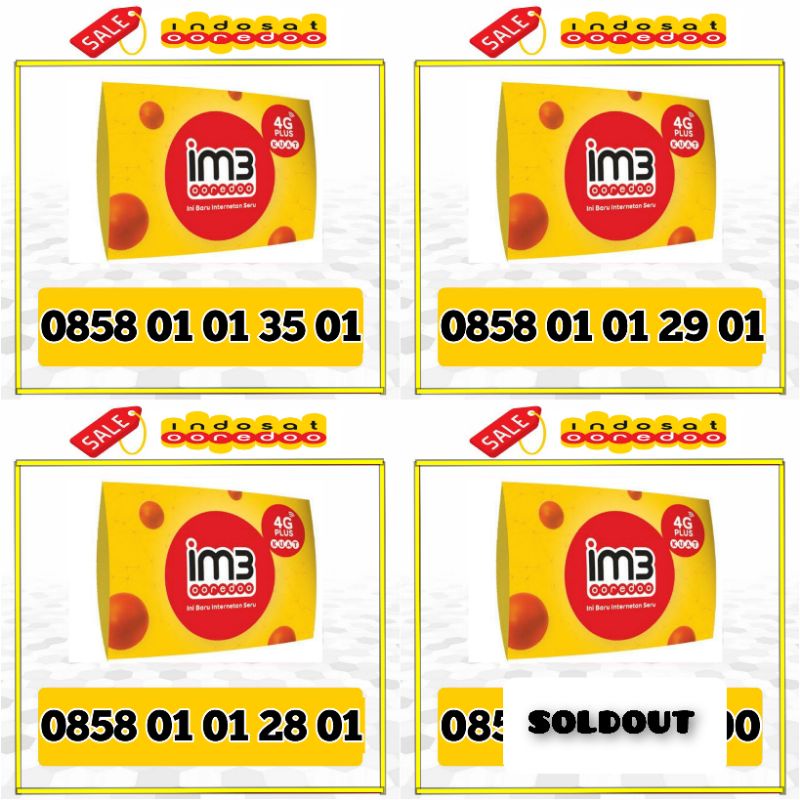 NOMOR CANTIK INDOSAT PERDANA IM3 PULSA 0K