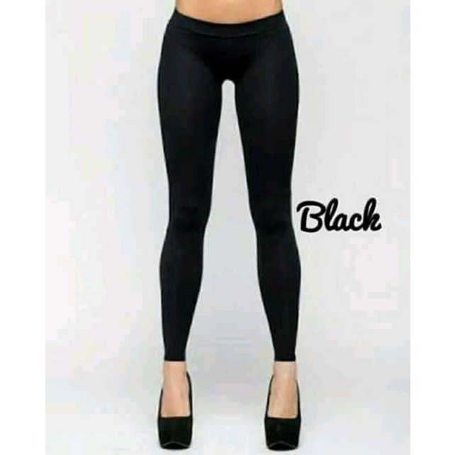 legging polos pajang spandek balon/licin