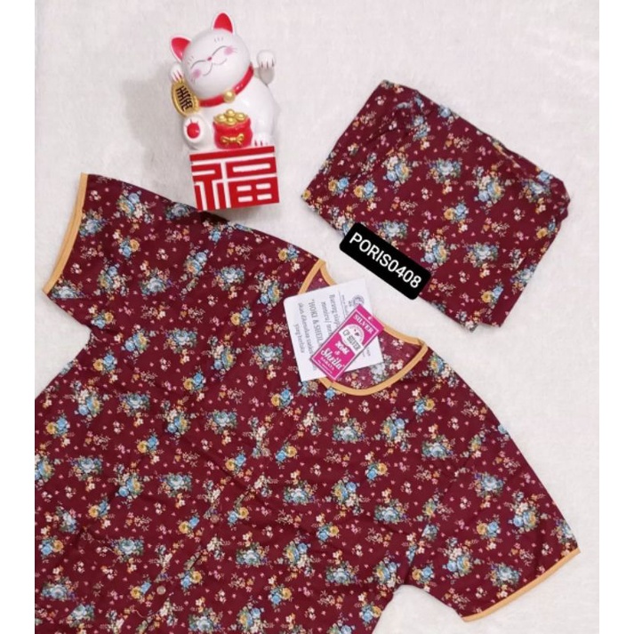 Baju Tidur HOKI &amp; SHEILA CP silver Katun wanita (sweet valentine)
