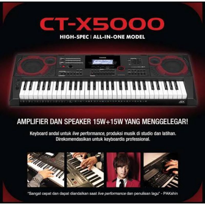 Keyboard Casio CTX5000 CT X5000 Original
