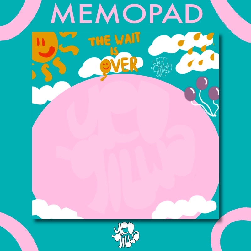 

the wait is over bts memopad - MEMOPAD BTS