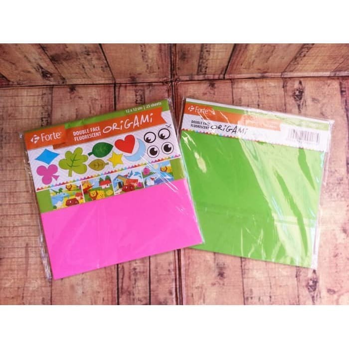 

Kertas Lipat / Origami Double Side / Bolak Balik Warna Forte 12x12