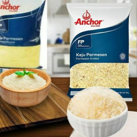 

KEJU PARMESAN ANCHOR/PARMESAN GRATED/REPACKAGED 100GR