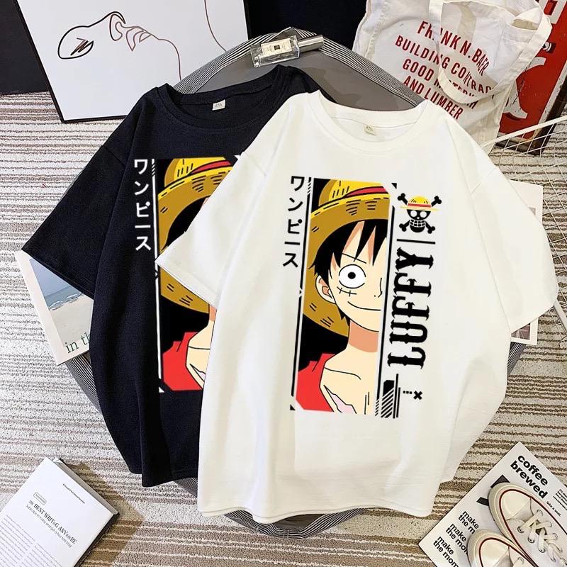 Mokokomo Kaos Luffy Baju Oversize Pria Kaos Oversize Pria Terbaru