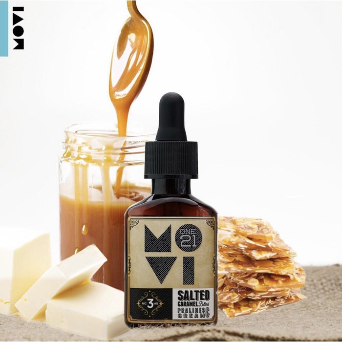 Jual LIQUID MOVI DISTRIC ONE 21 ORIGINAL Salted Caramel 30ML 100