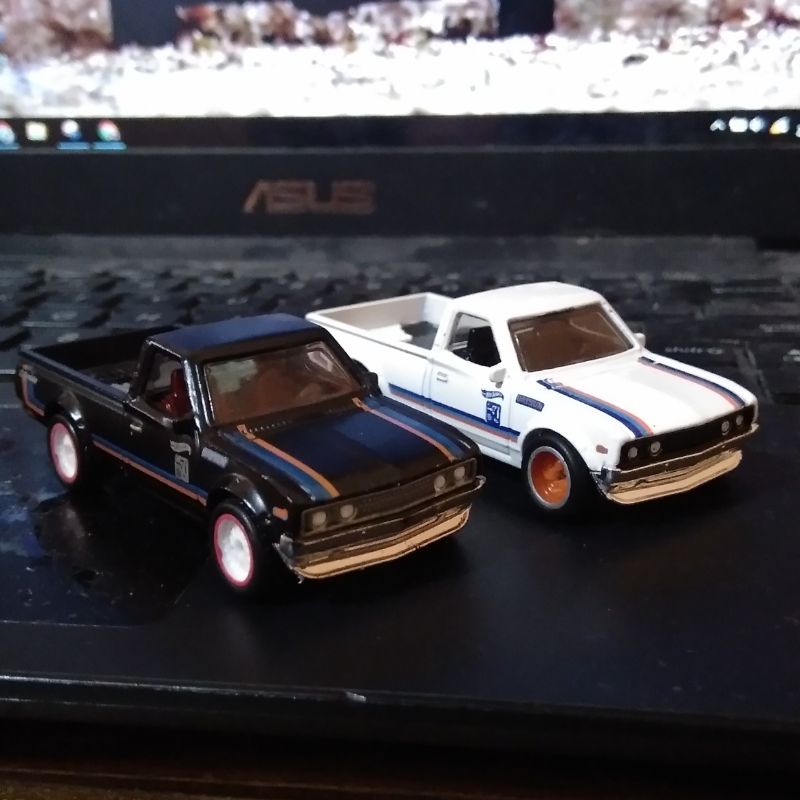 Custom Datsun 620 Pickup Ban Karet Rivet Utuh Truck Off Road Hw Hot Wheels Hotwheels Jdm Nissan Bre 