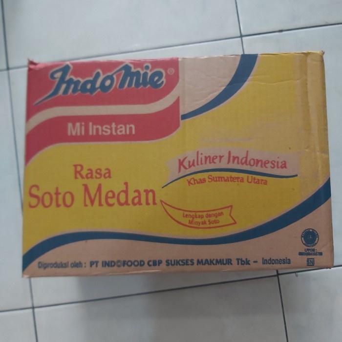 indomie rasa soto medan 1 dus.