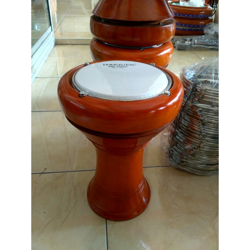 darbuka kayu/tumbuk batu