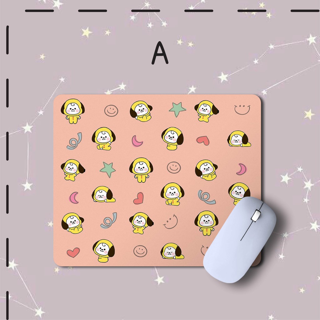 READY STOCK Custom Gaming Mousepad Antislip BABY BT21 KPOP BTS