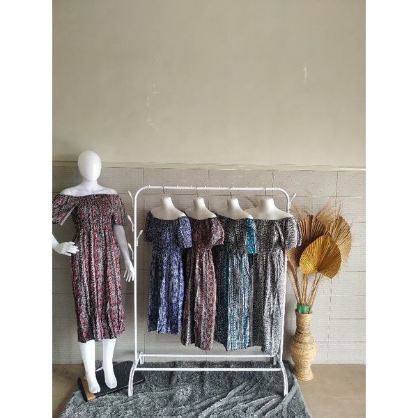 Daster Bali Sabrina Motif Batik Tribal Bali