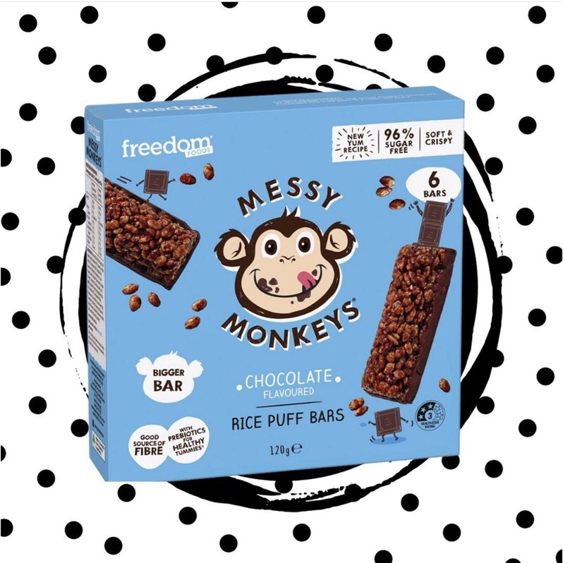 

Messy Monkeys Rice Puff Bars