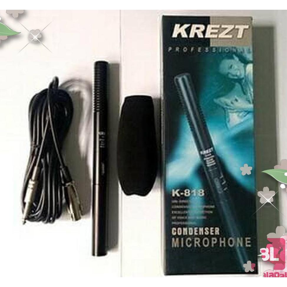 LJA TERLARIS MIC   MICROPHONE KREZT K 818 CONDENSER SHOTGUN VIRAL