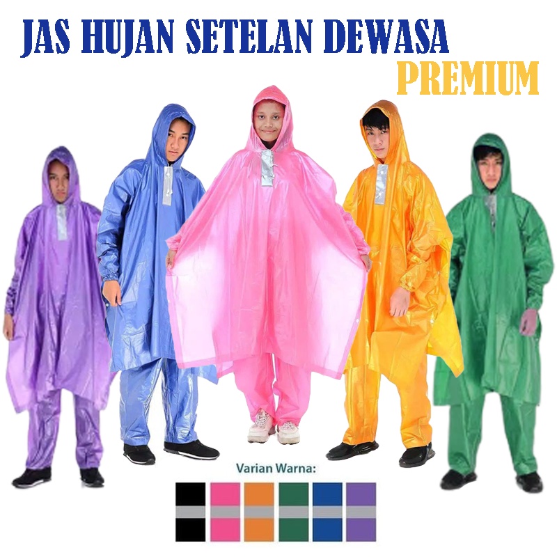 Jas Hujan Ponco Celana PREMIUM Bahan Tebal Jas Hujan Setelan Baju dan Celana Jas Hujan Nautilus 734 Terlaris Jas Hujan Ponco Lengan Jas Hujan Kalong Plevia Nautilus Raincoat Jas Hujan Dewasa Pria Wanita Murah