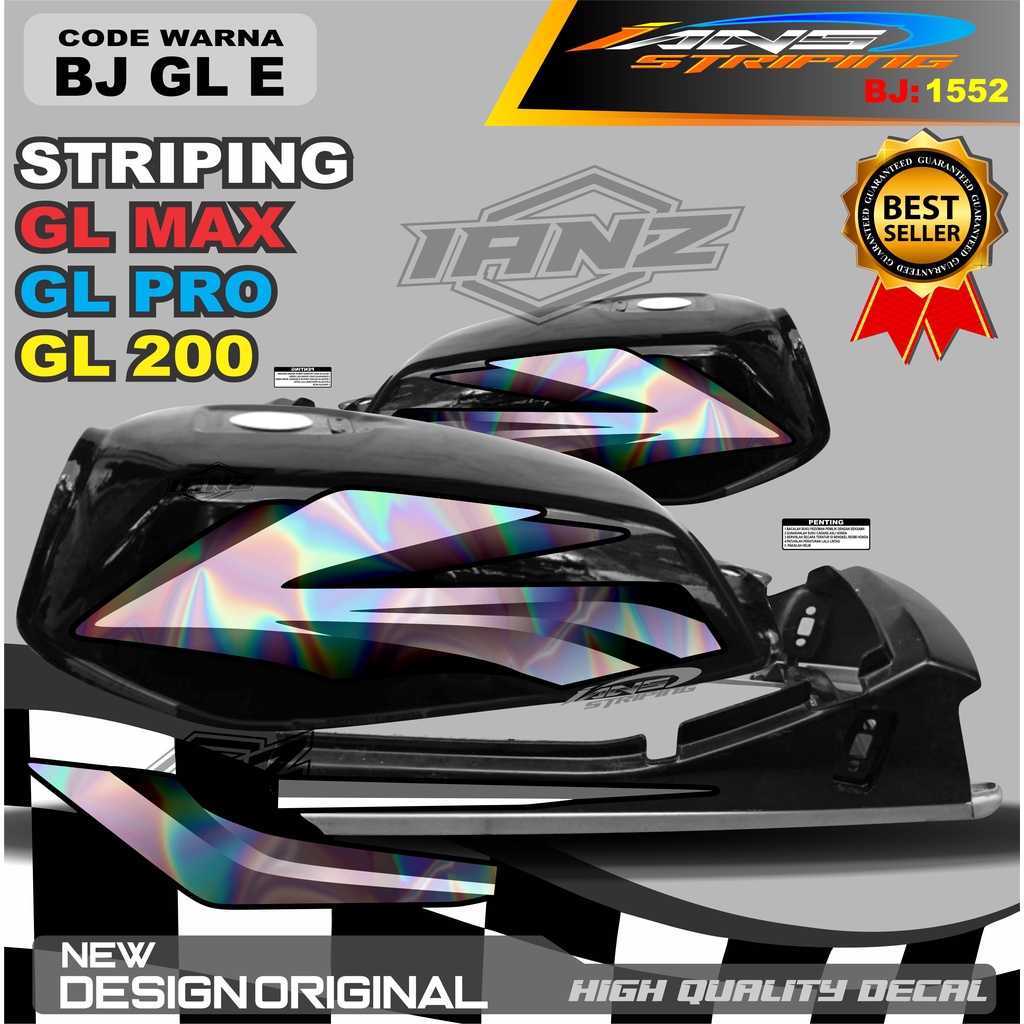 STRIPING GL MAX VARIASI HOLOGRAM / STRIPING GL PRO MAX VARIASI HOLOGRAM / STRIPING GL