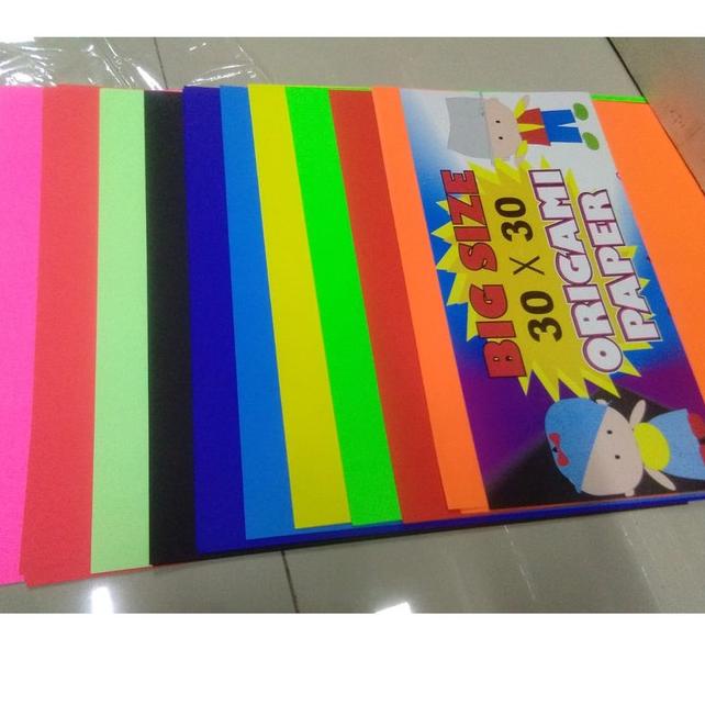 

✪ Origami Big Size 30X30 ASTURO isi 50 Lembar ™