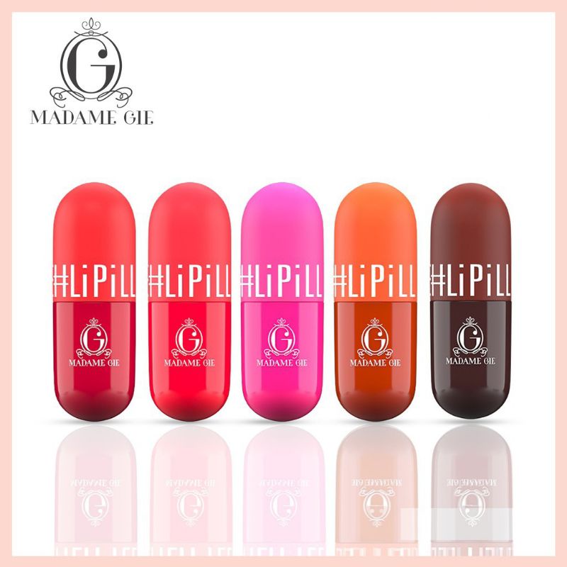 Madame Gie #LiPill | MakeUp Liptint | Liptint Kapsul