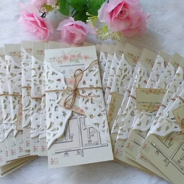 Undangan rustic single soft cover