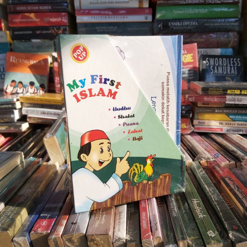 Boxset Pop Up Book MY FIRST ISLAM SEPAKET 5 BUKU KOMPLIT