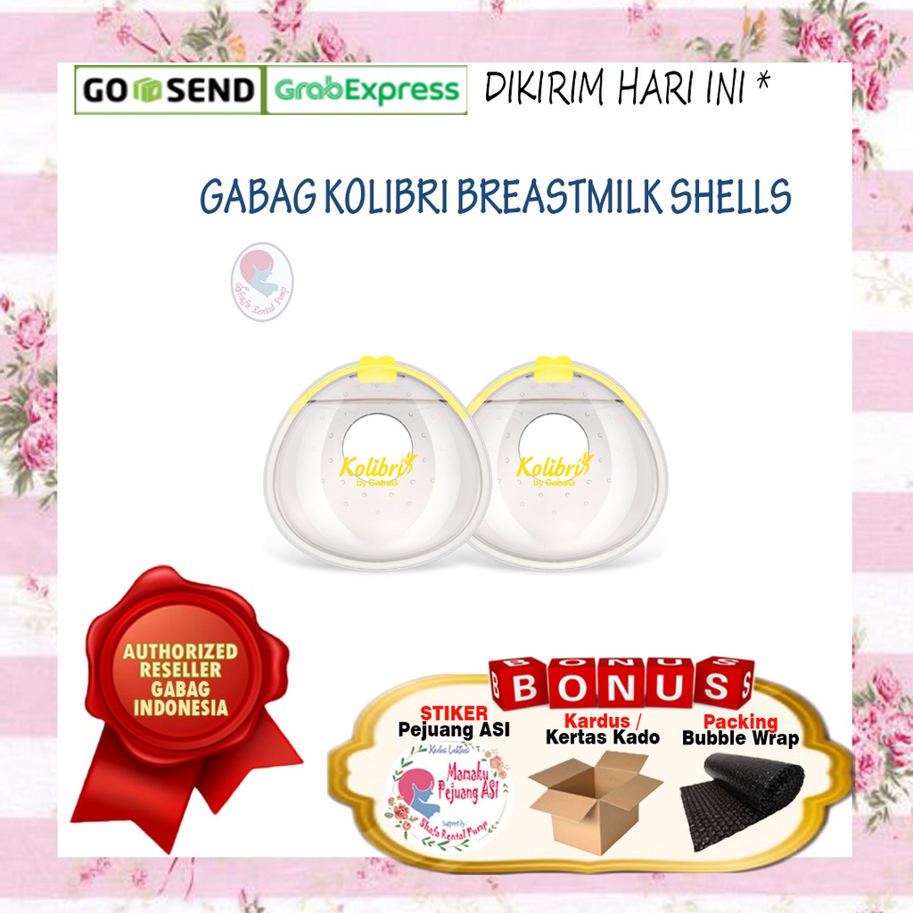 Gabag Kolibri Breastmilk Shells