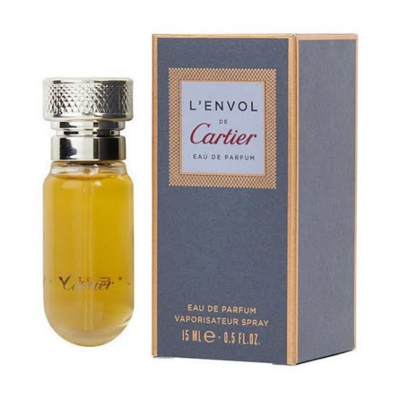 Travel Spray Miniatur Parfum OriginaL L'Envol de Cartier EDP 15 ml For Men Murah