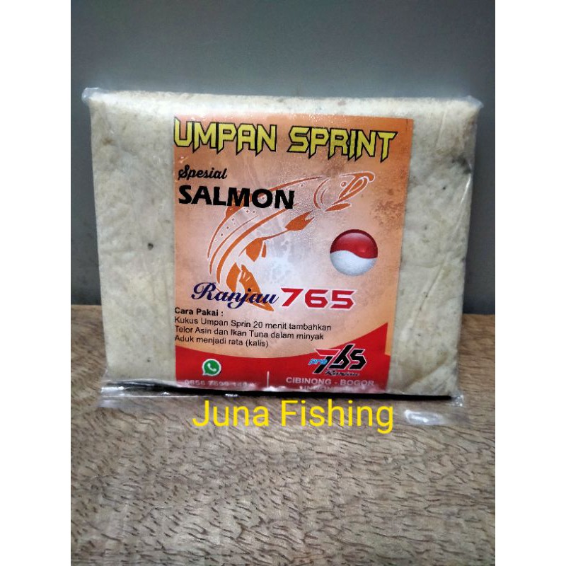 UMPAN ikan mas siap pakai sprint salmon Ranjau 765