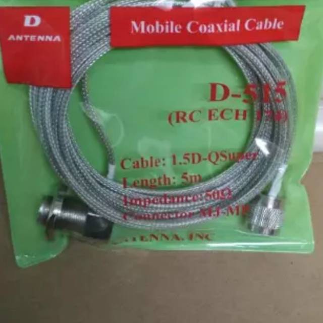 Kabel  radio HT. RIG.buat di mobil 5meter.kabel .konector berkualitas bagus